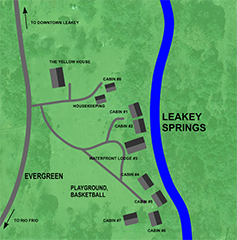 Leakey Springs Maps