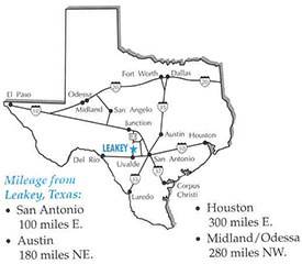 Leakey Springs Maps